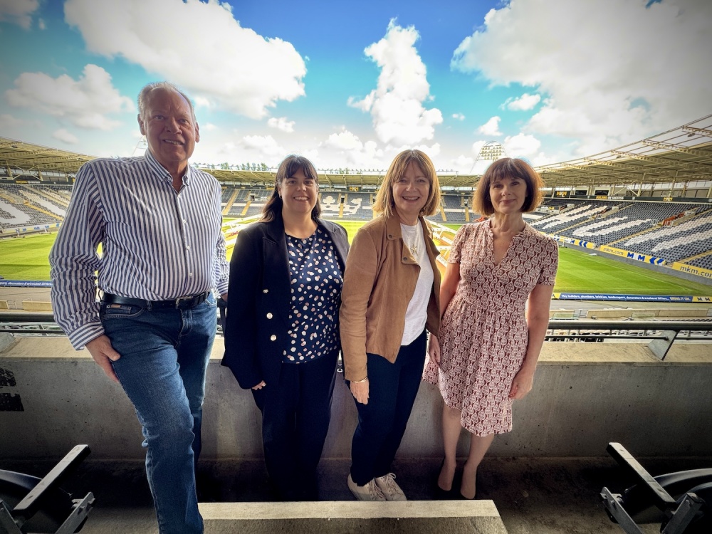 Peter Aarosin, Angela Leaming, Linda Moir and Jan Brumby